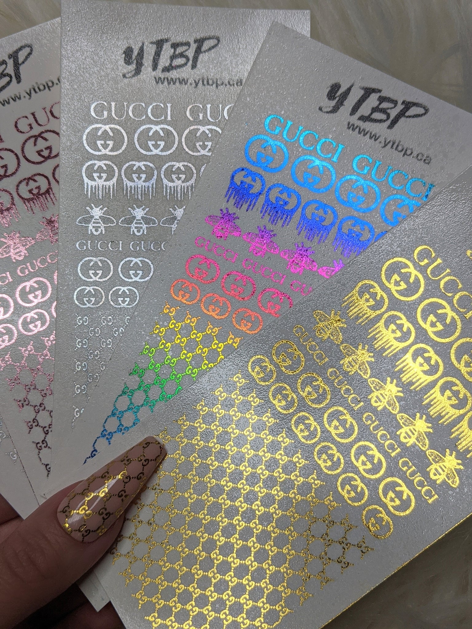 Gucci Nail Foil 