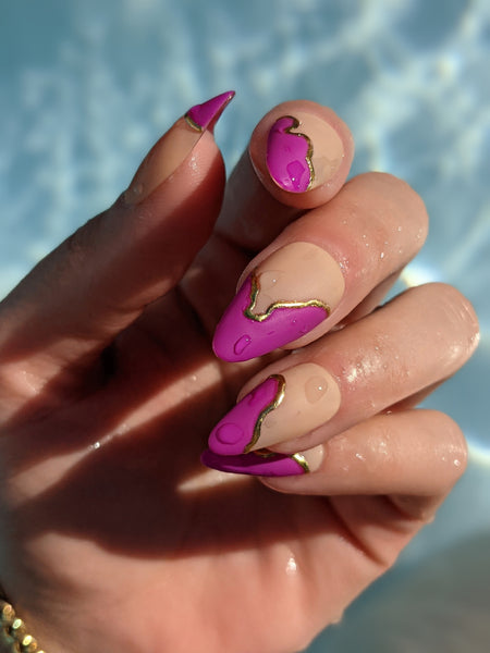 Havana Nights - Press on Nails, Nail decals, Nails