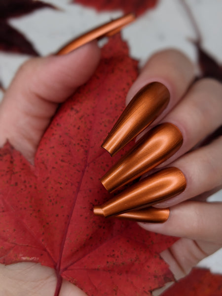 Fall'ing for you - Press on Nails, Nail decals, Nails