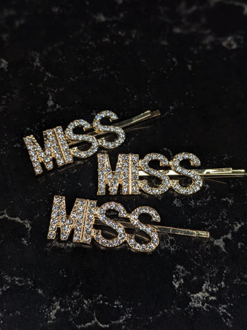 Miss Hair Pin - Press on Nails, Nail decals, Nails