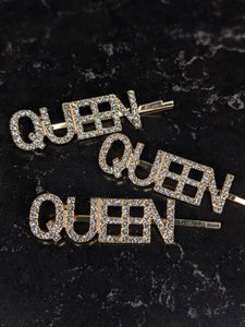 Queen Hair Pin - Press on Nails, Nail decals, Nails