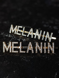 Melanin Hair Pin - Press on Nails, Nail decals, Nails