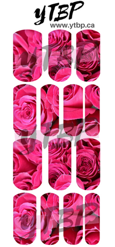 Decals - Roses - Press on Nails, Nail decals, Nails